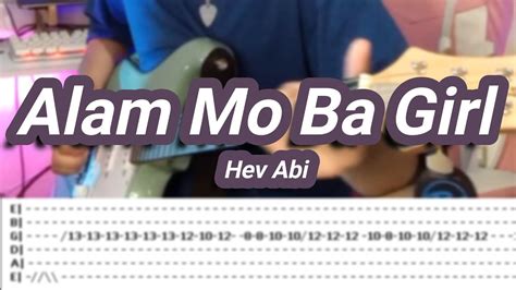 alam mo ba girl chords